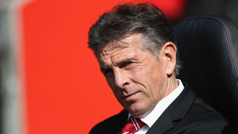 SOUTHAMPTON, ENGLAND - SEPTEMBER 18: Claude Puel, Manager of Southampton looks on during the Premier League match between Southampton and Swansea City at St Mary's Stadium on September 18, 2016 in Southampton, England. (Photo by Bryn Lennon/Getty Images)